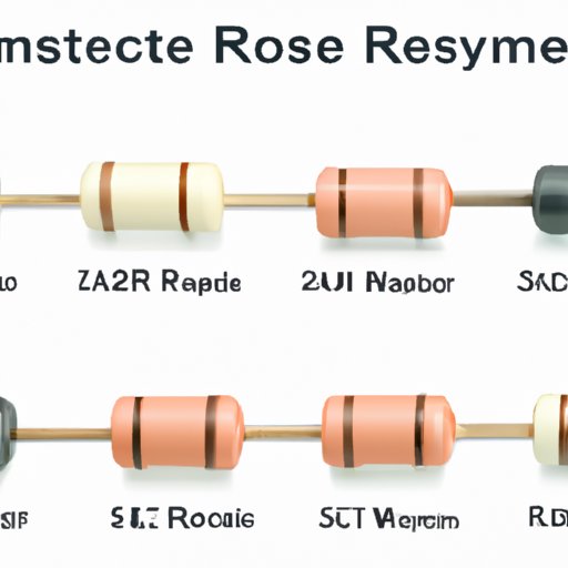 Popular models of common resistor values