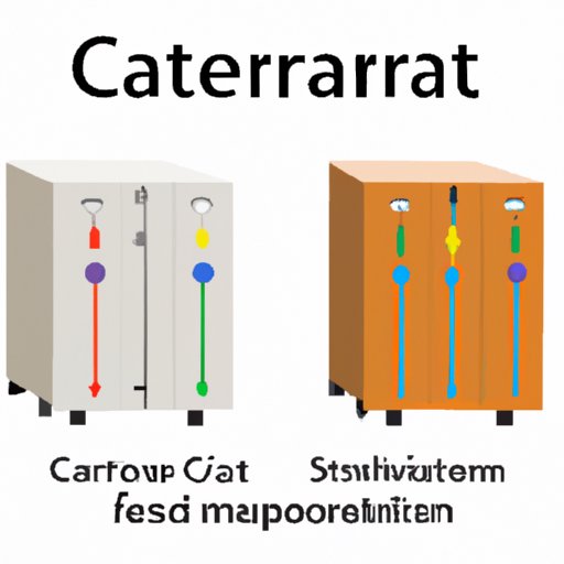 What are the comparative differences between mainstream capacitor cabinet models?